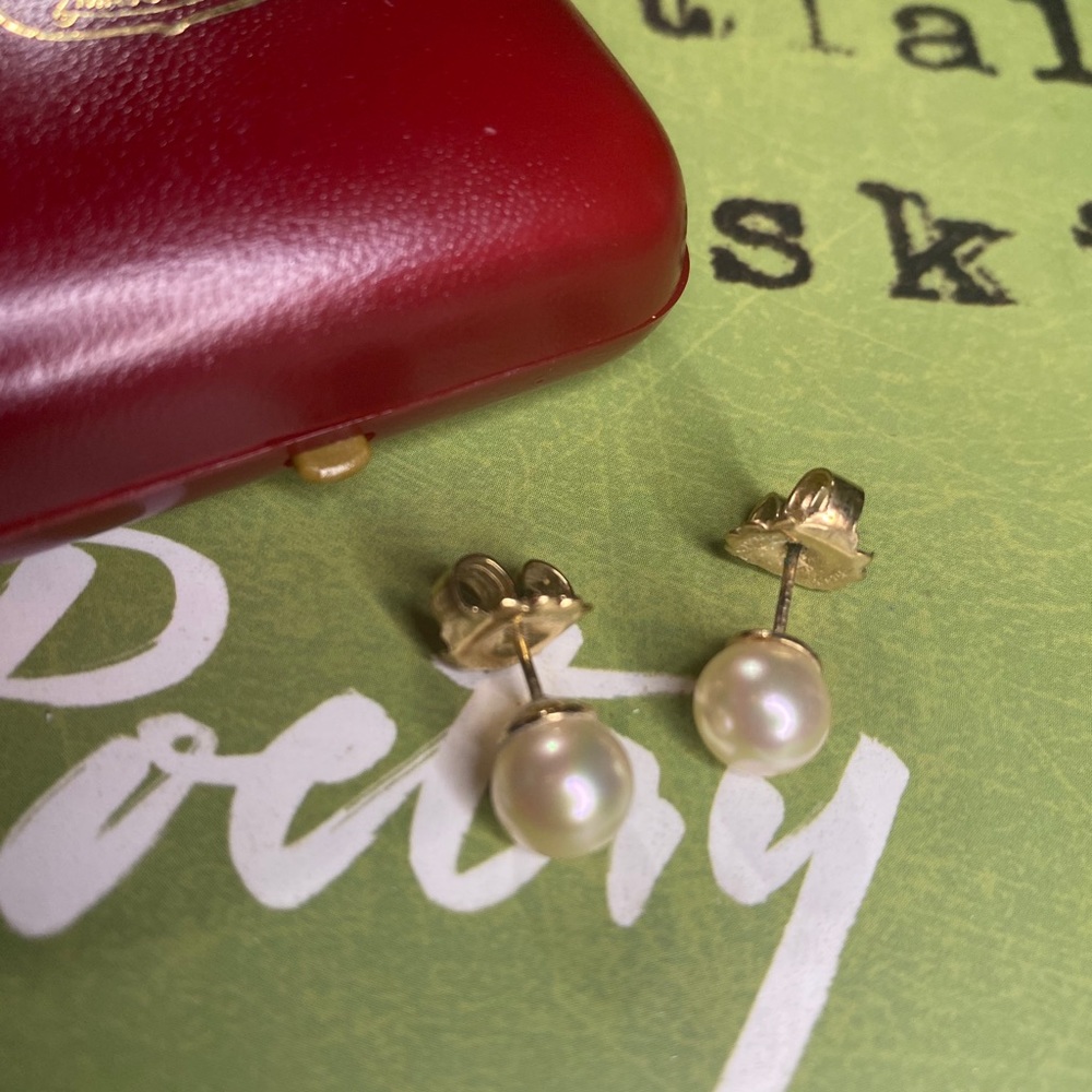 MAJORICA Rosè Pearl Earrings 10mm
